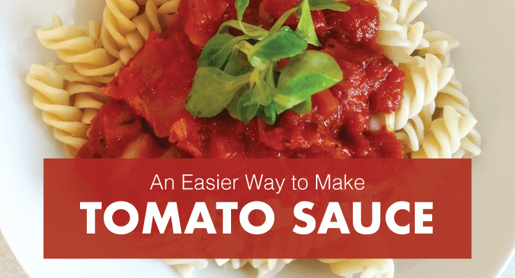An Easier Way to Make Tomato Sauce