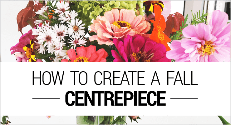 How to Create a Fall Centrepiece