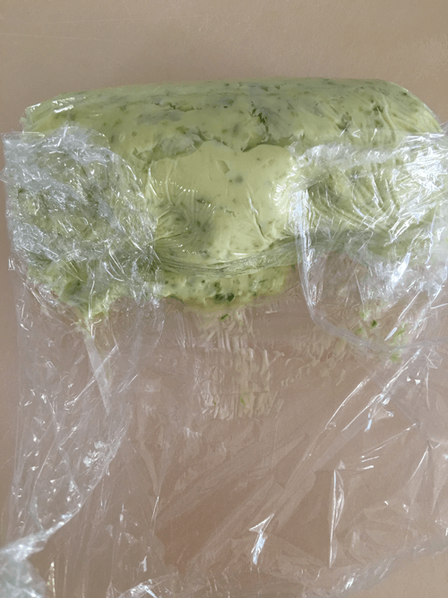 How to Make Garlic Scape Compound Butter