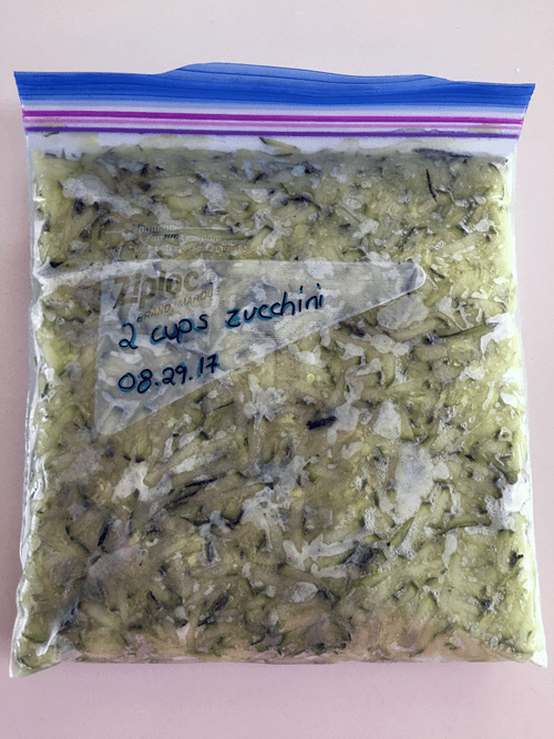 A Simple Technique for Preserving Zucchini