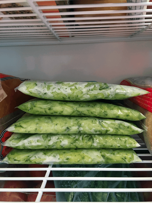 A Simple Technique for Preserving Zucchini