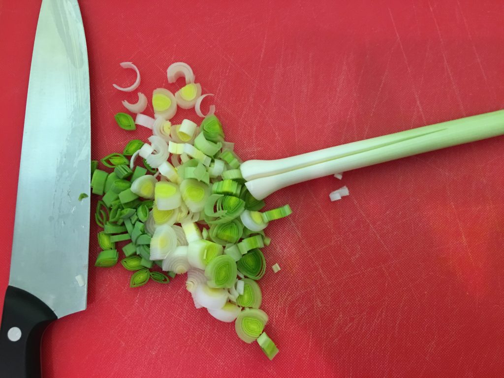 The Easiest Way to Clean Leeks