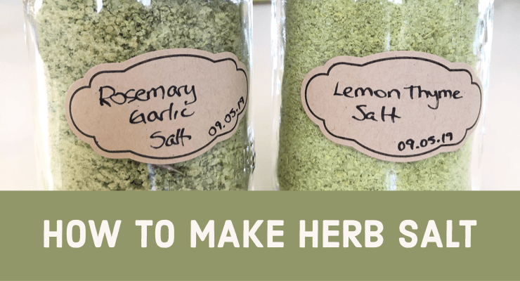 How to Make Herb Salt