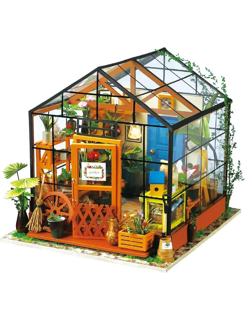 DIY Greenhouse Miniature Furniture Kit - Cathy’s Flower House (Canada only)
