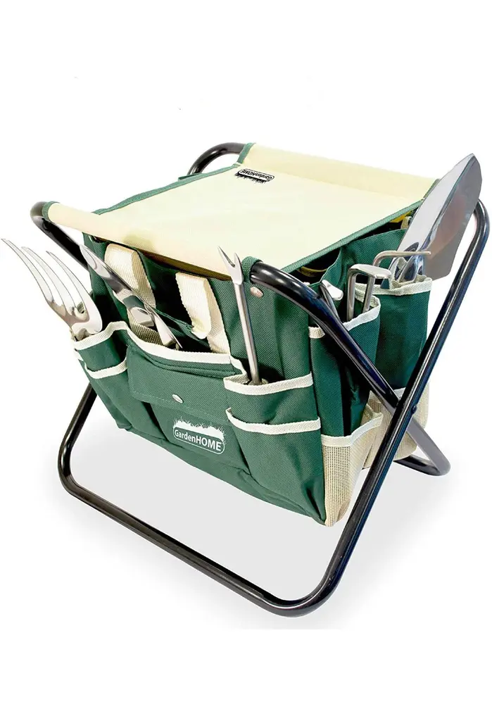 GardenHOME Garden Stool Tool Set